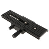 Micro Micrometric Positioning Sliding Plate 1/4 inch Screw for Tripod Ball Head - Aladdin Shoppers