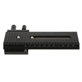 Micro Micrometric Positioning Sliding Plate 1/4 inch Screw for Tripod Ball Head - Aladdin Shoppers