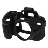 Digital Cameras Rubber Gel Camera Case Protective Body Cover Skin Bag for Nikon D3400〔 Black 〕 - Aladdin Shoppers