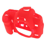 Protective Soft Silicone Case Cover Skin for Canon EOS 5D Mark II 5D2 Red - Aladdin Shoppers