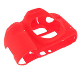 Protective Soft Silicone Case Cover Skin for Canon EOS 5D Mark II 5D2 Red - Aladdin Shoppers