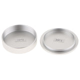 Metal Protective Body Front And Rear Lens Dust Cap Cover for M39 Screw Mount , Silver - Aladdin Shoppers
