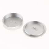 Metal Protective Body Front And Rear Lens Dust Cap Cover for M39 Screw Mount , Silver - Aladdin Shoppers
