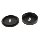 Metal Protective Body Front And Rear Lens Dust Cap Cover for M42 Screw Mount , Black - Aladdin Shoppers