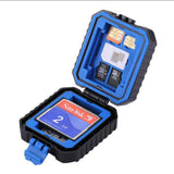 Waterproof Memory Cards Case Holder Shell Protector Cover Storage Box PU5001 - Aladdin Shoppers