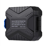 Waterproof Memory Cards Case Holder Shell Protector Cover Storage Box PU5001 - Aladdin Shoppers