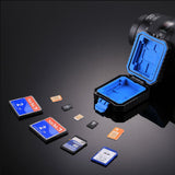 Waterproof Memory Cards Case Holder Shell Protector Cover Storage Box PU5001 - Aladdin Shoppers