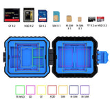 Waterproof Memory Cards Case Holder Shell Protector Cover Storage Box PU5001 - Aladdin Shoppers