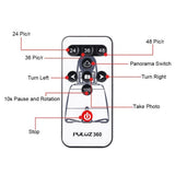 PU362 Mini Tripod Time Lapse 360 Degree Rotation Panoramic Tripod Head Remote for Canon Nikon Sony Cameras Yellow - Aladdin Shoppers