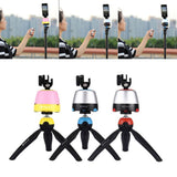PU362 Mini Tripod Time Lapse 360 Degree Rotation Panoramic Tripod Head Remote for Canon Nikon Sony Cameras Yellow - Aladdin Shoppers