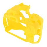 Gel Protective Camera Housing Case Skin Cover for Nikon D5500 D5600 Yellow