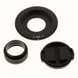 Metal 35mm F1.6 CCTV Lens for Olympus Panasonic Micro 4/3 M43 Mount Camera Black - Aladdin Shoppers