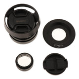 Metal 35mm F1.6 CCTV Lens for Olympus Panasonic Micro 4/3 M43 Mount Camera Black - Aladdin Shoppers