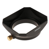 Maxbell 2x 49mm DSLR Mirrorless Camera Lens Hood Square Protector  Kit