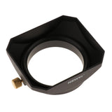 Maxbell 2x 49mm DSLR Mirrorless Camera Lens Hood Square Protector  Kit