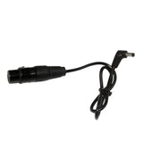 Right Angle DC to 4pin XLR Adapter Power Cable for Studio Video Camera Black - Aladdin Shoppers