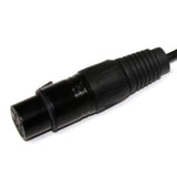 Right Angle DC to 4pin XLR Adapter Power Cable for Studio Video Camera Black - Aladdin Shoppers