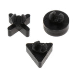 3 Pieces Replacement Switch Buttons Plastic Bottom Pad for PS4 Slim Game Console - Aladdin Shoppers