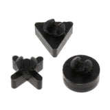 3 Pieces Replacement Switch Buttons Plastic Bottom Pad for PS4 Slim Game Console - Aladdin Shoppers