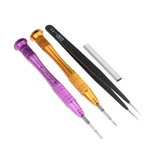 For Nintendo Switch Cross Tri-wing 1.5mm Screwdriver Kit With Tweezer Sponge - Aladdin Shoppers