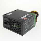 500W ATX Power Supply Unit PSU with Silent Cooling Fan for Desktop Computer