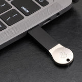 Aluminum Alloy USB 2.0 Flash Drive Memory Stick Data Storage Black 256M