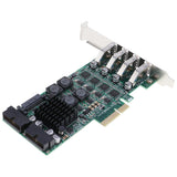 4 Port USB 3.0 PCI-e Expansion Card PCI Express PCIe USB 3.0 Hub Adapter