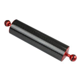 Maxbell Maxbell 12"/305mm Underwater Diving Carbon Fiber Float Arm Ball Extend Bracket Red