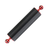 Maxbell Maxbell 12"/305mm Underwater Diving Carbon Fiber Float Arm Ball Extend Bracket Red
