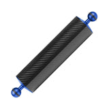 Maxbell Maxbell 12"/305mm Underwater Diving Carbon Fiber Float Arm Ball Extend Bracket Blue