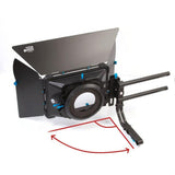 Maxbell Professional DP3000 M3 Matte Box Sunshade for 15mm Rail Rod Rig System