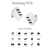 Maxbell USB HUB Splitter Adapter USB 3.0+2 USB 2.0 Type C HUB Laptop PC Notebook