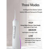 Maxbell Intelligent Electric Red Teeth Portable Home Teeth Dental Cleaning Machine
