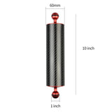 Maxbell Floating Buoyancy Aquatic Arm Dual Ball Arm Underwater Camera Bracket Red