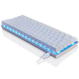 AJAZZ Mechanical Keyboard Portable 82 Keys Blue/Black Switches