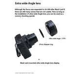 170 Degree Wide Angle Lens with 37mm Adapter Ring for Sony ZV1 1pc Replace