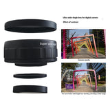 170 Degree Wide Angle Lens with 37mm Adapter Ring for Sony ZV1 1pc Replace