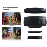 170 Degree Wide Angle Lens with 37mm Adapter Ring for Sony ZV1 1pc Replace