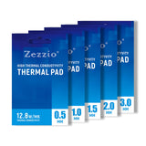Maxbell 5x Silicone Thermal Pad 12.8 W/mK Heat Resistance for PC Laptop Heatsink