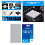 Maxbell 5x Silicone Thermal Pad 12.8 W/mK Heat Resistance for PC Laptop Heatsink