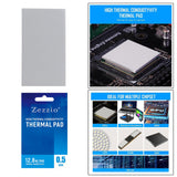 Maxbell 5x Silicone Thermal Pad 12.8 W/mK Heat Resistance for PC Laptop Heatsink