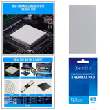 Maxbell 5x Silicone Thermal Pad 12.8 W/mK Heat Resistance for PC Laptop Heatsink