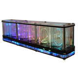 Maxbell RGB Nixie Tube Clock Modern Timer Desk for Bedside Gift Ornaments Crafts