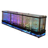 Maxbell RGB Nixie Tube Clock Modern Timer Desk for Bedside Gift Ornaments Crafts