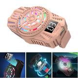 Maxbell Phone Cooling Fan Radiator 7 Leaf Portable for Most Phone Playing Game