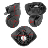 Maxbell 2x2x Luggage Suitcase Wheel Detachable Suitcase Repair Set for A19 Quiet