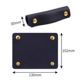 Maxbell 6xLuggage Handle Wraps Covers Comfort for Trolley Case Shopping Bag Tote Black
