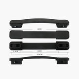 Maxbell 2xSuitcase Luggage Handle Wear Resistan Flexible Portable Carry Handles Black