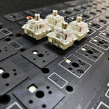 Maxbell 4x120 Pieces Keyboard Switch Pads Parts Universal for Hot Swappable Keyboard Style A PE