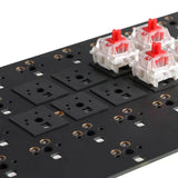 Maxbell 4x120 Pieces Keyboard Switch Pads Parts Universal for Hot Swappable Keyboard Style A PE